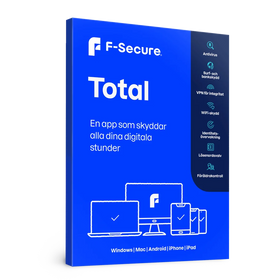 F-Secure Total (5 enheter, 12 månader)