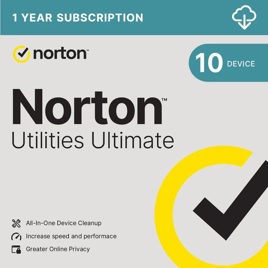 Norton Utilities Ultimate | 10 enheter | 1 år | Nordisk licens 2026